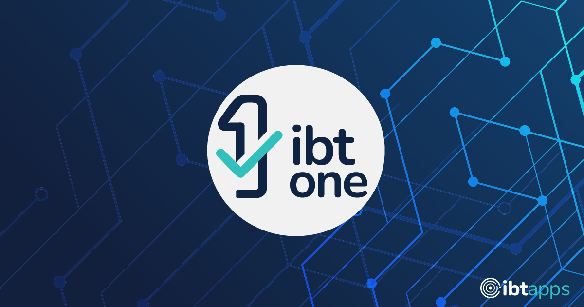 ibt one blog image IBT One logo blog image